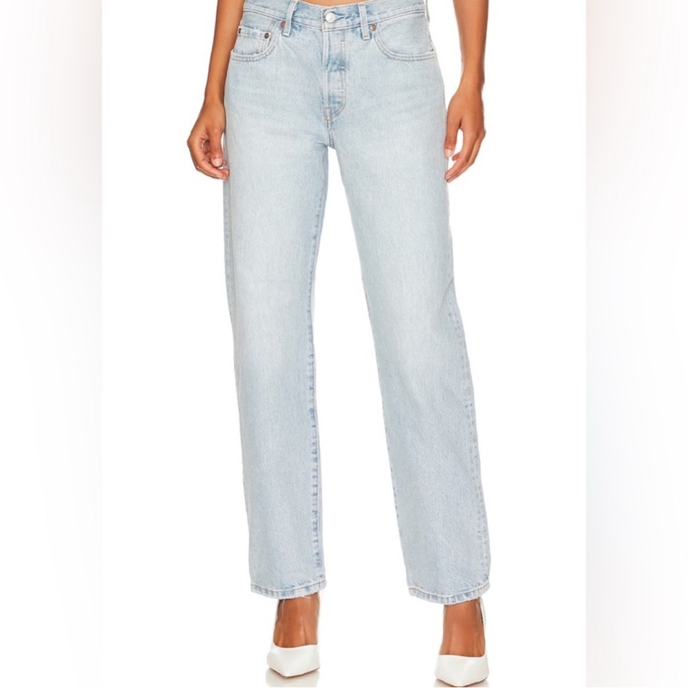 Levi's Women's Straight Leg Jeans - Light Blue